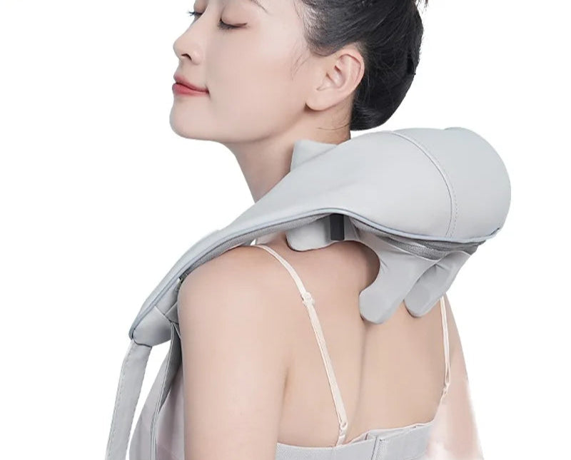 Multifunctional Neck And Shoulder Massager Electric Shiatsu Infrared Therapy