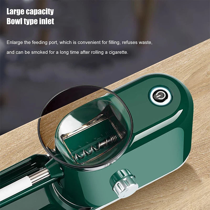 Electric Cigarette Rolling Machine Household Automatic Maker For Slim And Thick Tubes