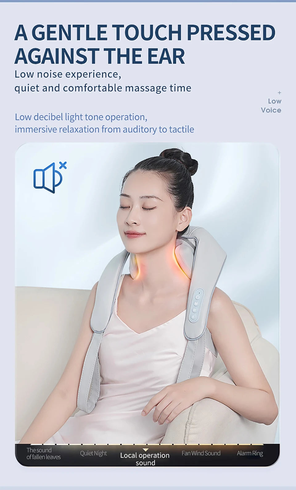 Multifunctional Neck And Shoulder Massager Electric Shiatsu Infrared Therapy