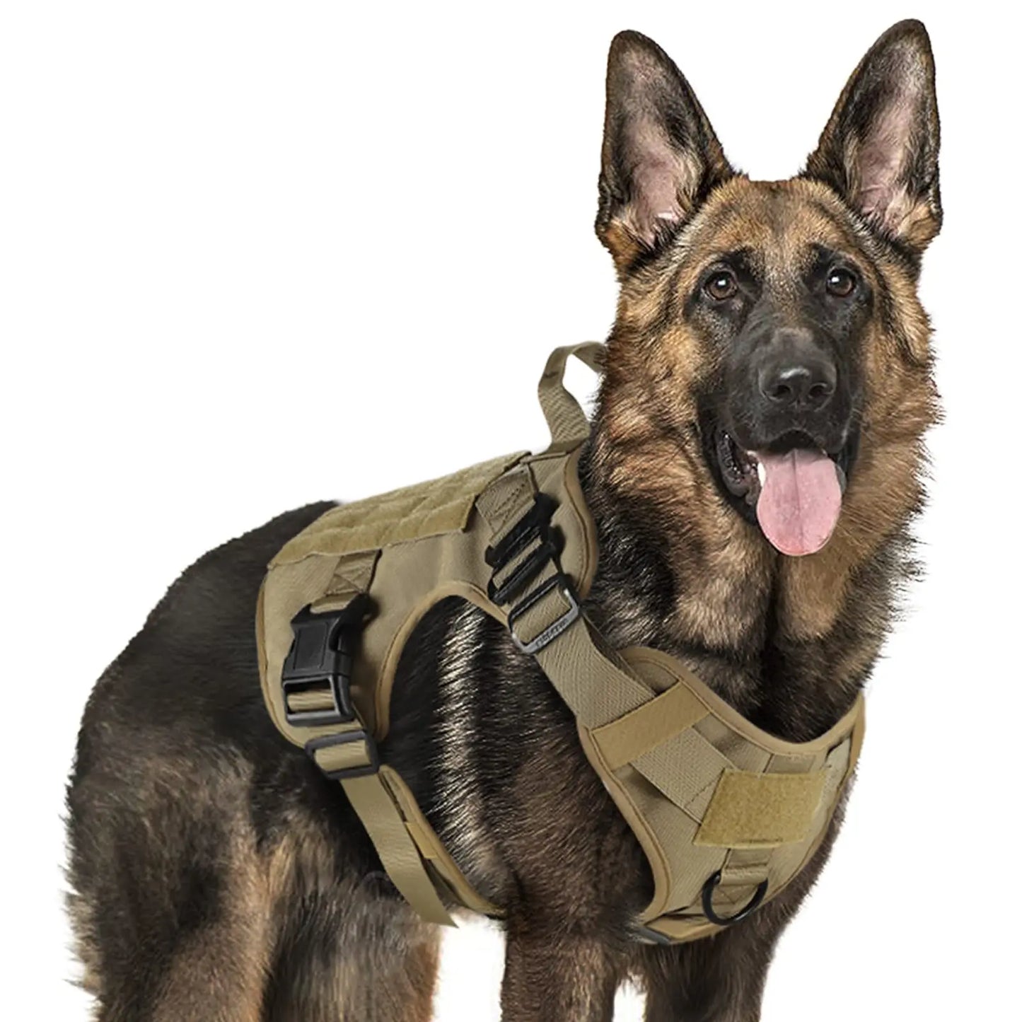 Military Tactical Dog Harness For German Shepherd Malinois French Bulldog