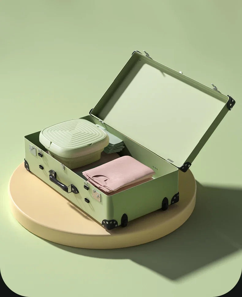 Mini Folding Washing Machine Portable Dryer Travel Laundry