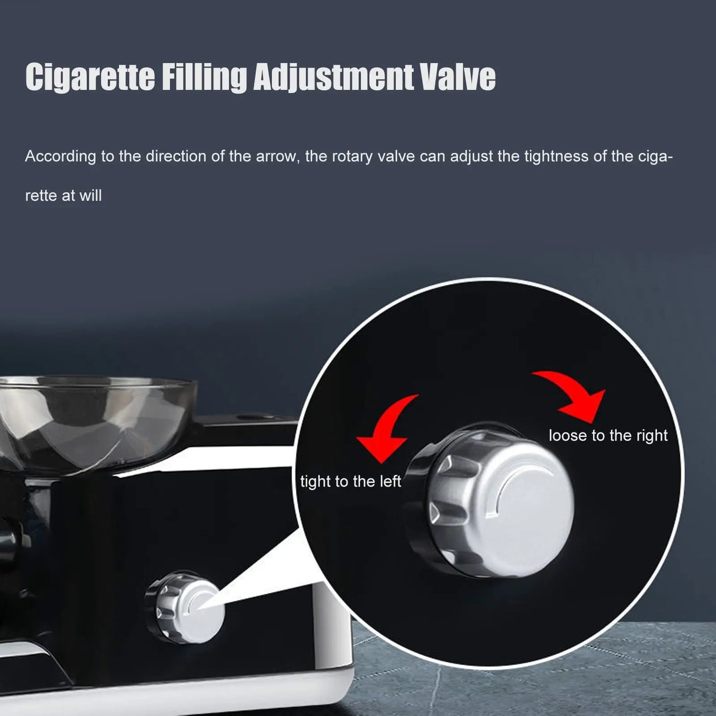Electric Cigarette Rolling Machine Household Automatic Maker For Slim And Thick Tubes