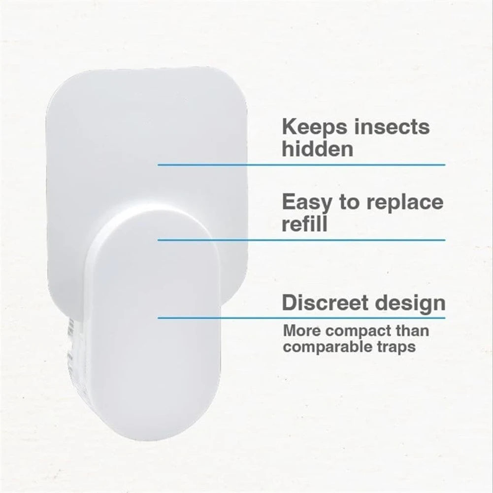 Indoor Electric Mosquito Killer Flying Insect Trap with UV Light and Sticky Pads