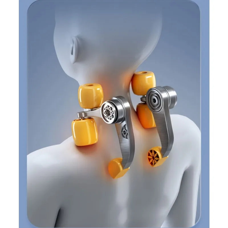 Multifunctional Neck And Shoulder Massager Electric Shiatsu Infrared Therapy