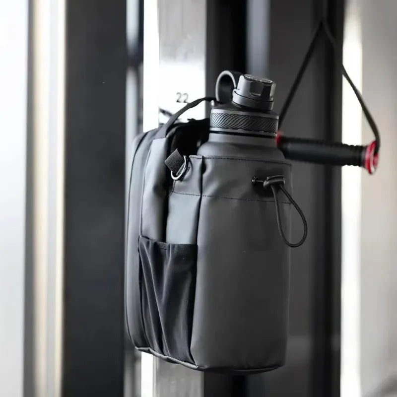 Magnetic Gym Water Bottle Holder With Secure Clip Easy Access For Workouts And Fitness