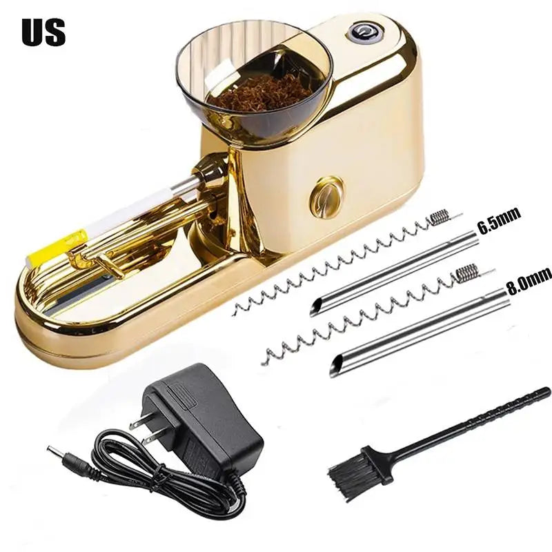 Electric Cigarette Rolling Machine Household Automatic Maker For Slim And Thick Tubes