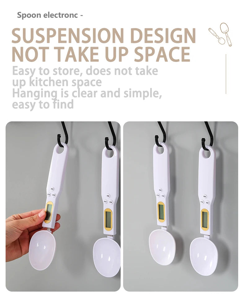 Electronic Kitchen Scale Digital Measuring Spoon High Precision Food Scale