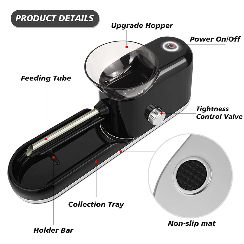 Electric Cigarette Rolling Machine Household Automatic Maker For Slim And Thick Tubes