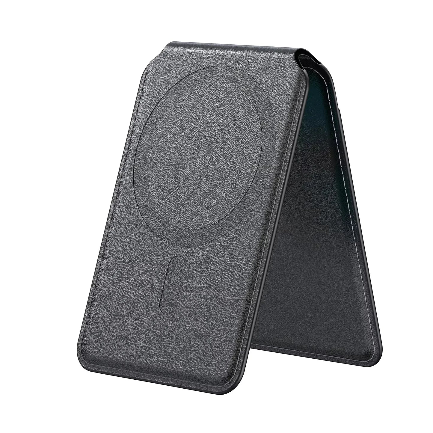 Luxury Leather Magnetic Card Wallet Case For iPhone With Magsafe Compatibility