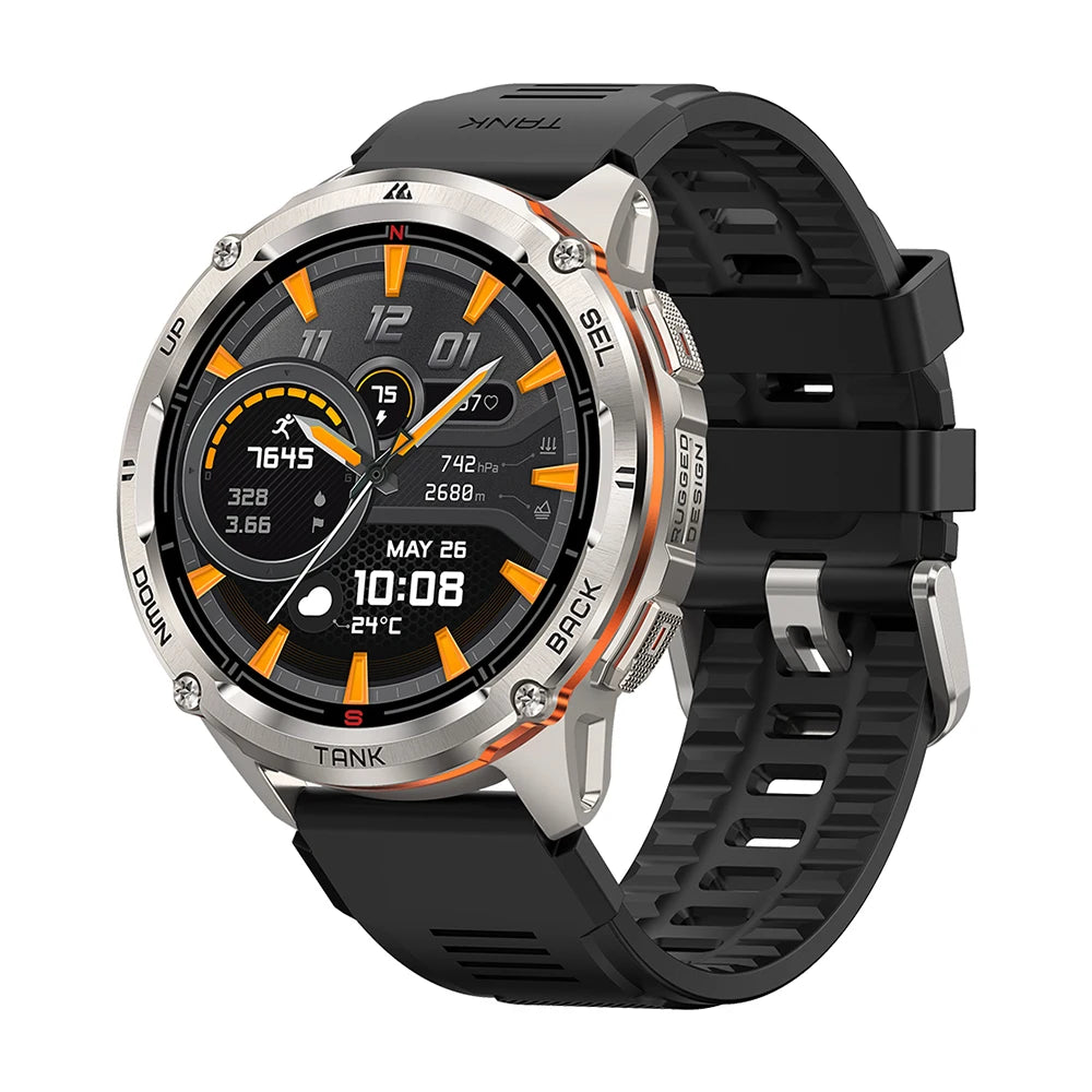 KOSPET TANK T3 Ultra 2 GPS Smartwatch | 60 Tage Akku, AMOLED, 5ATM, IP69K