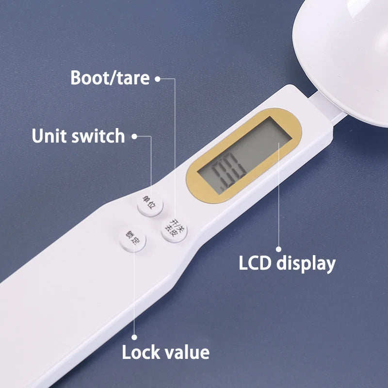 Electronic Kitchen Scale Digital Measuring Spoon High Precision Food Scale