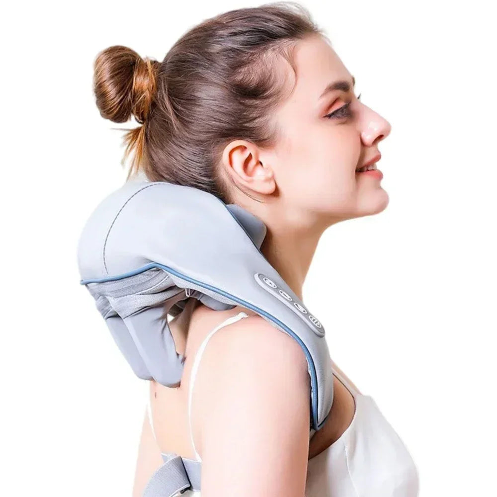 New Portable Mini Shiatsu Massage Shawl For Trapezius Muscle Relaxation
