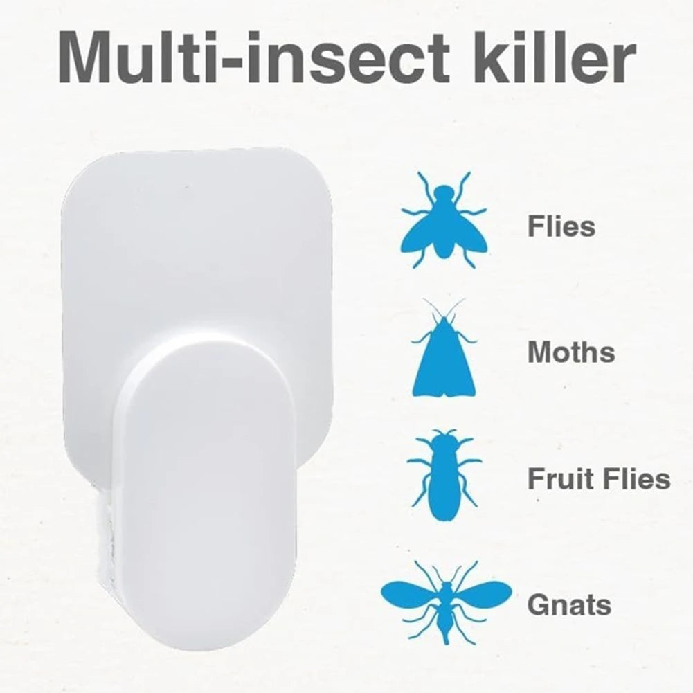Indoor Electric Mosquito Killer Flying Insect Trap with UV Light and Sticky Pads