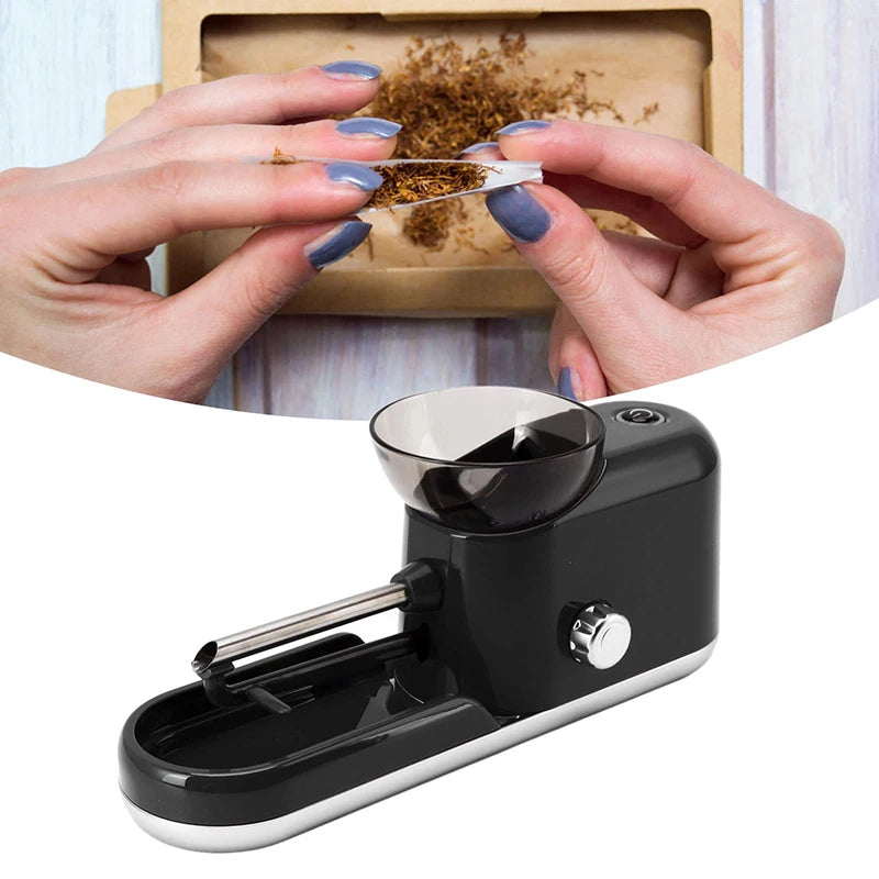 Electric Cigarette Rolling Machine Household Automatic Maker For Slim And Thick Tubes