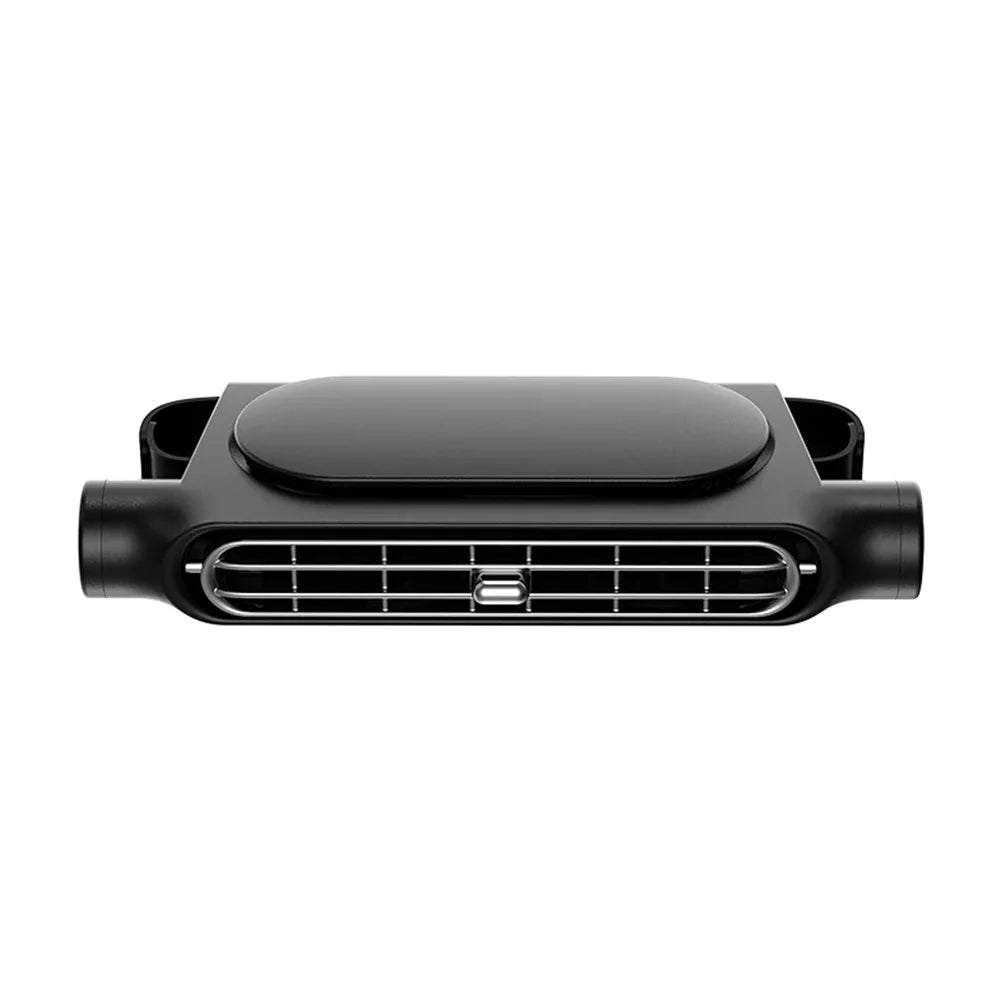 Portable Car Rear Seat Cooling Fan 3 Speeds USB Adjustable Airflow for Hot Weather
