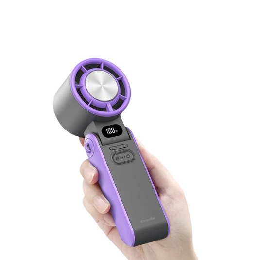 Mini Portable Turbo Fan Rechargeable 3600mAh High Speed Handheld Cooler